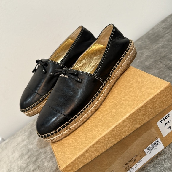 Prada Leather espadrille - Picture 6 of 7
